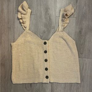 Madewell knit tank top
